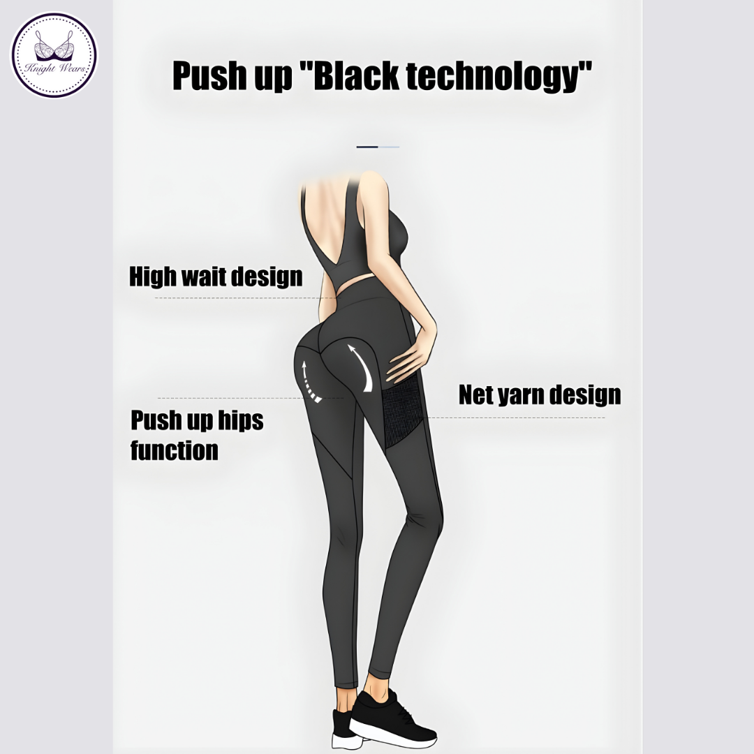 High-Waist Yoga Pants – Tummy Control Leggings