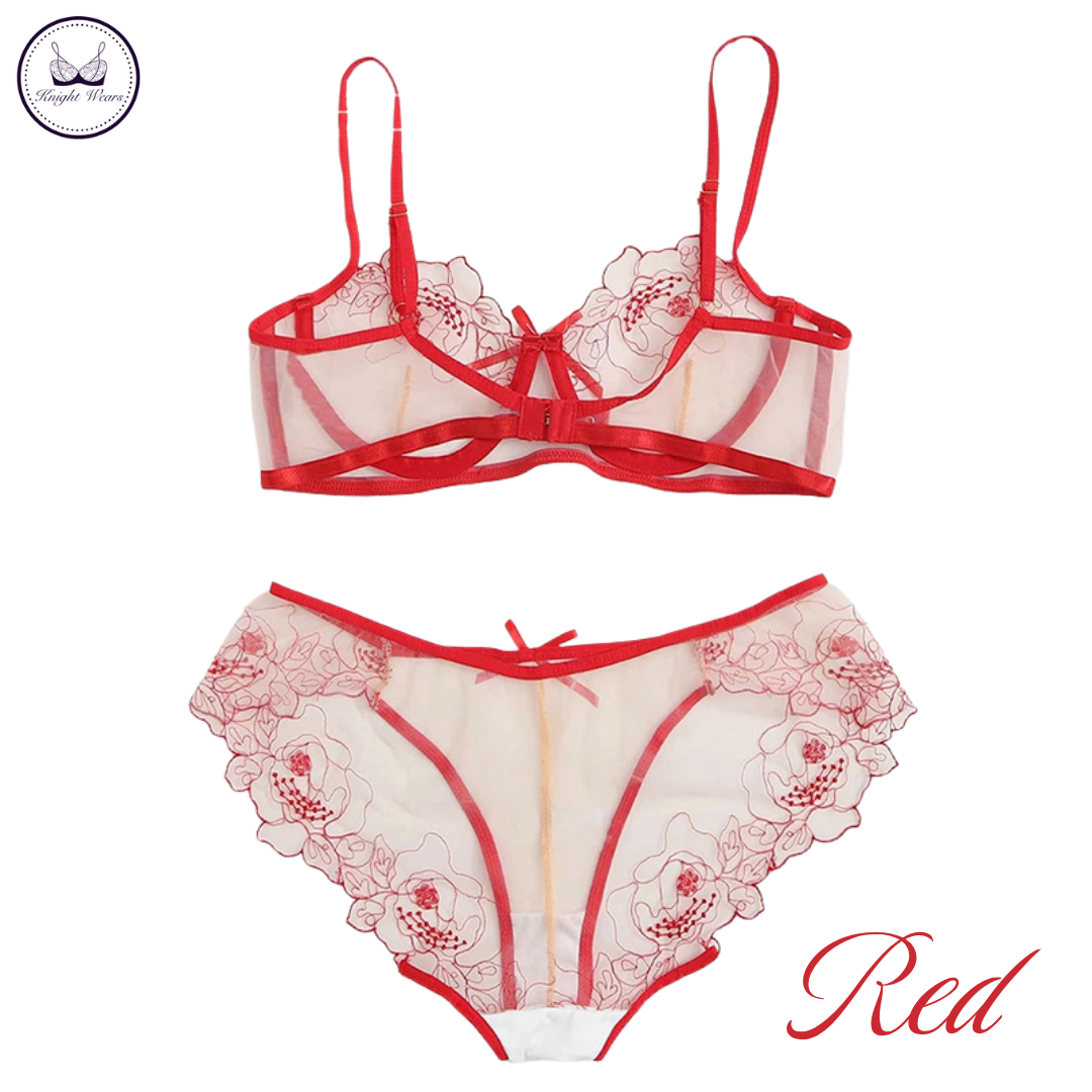 2 PC See Through Lingerie Set