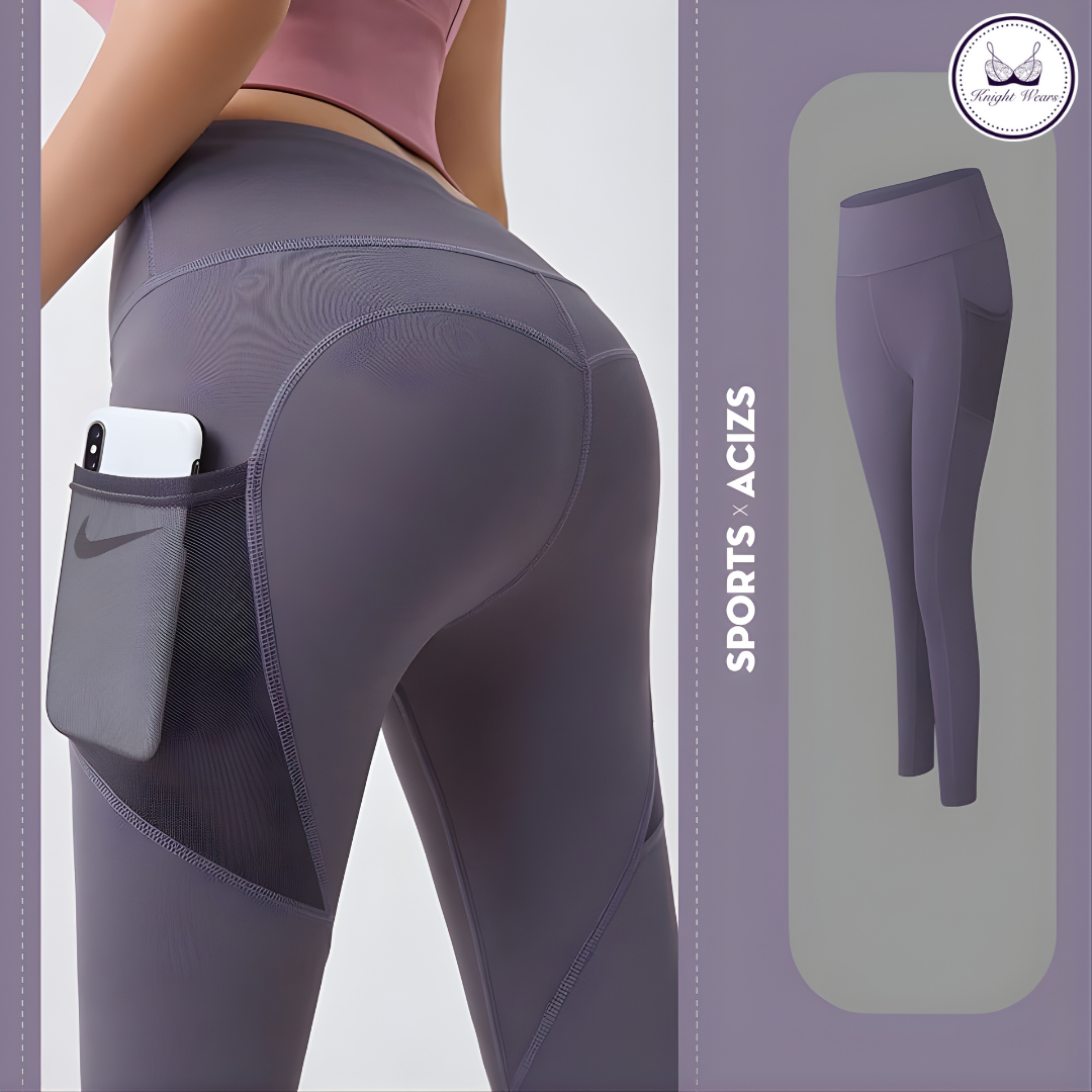 High-Waist Yoga Pants – Tummy Control Leggings