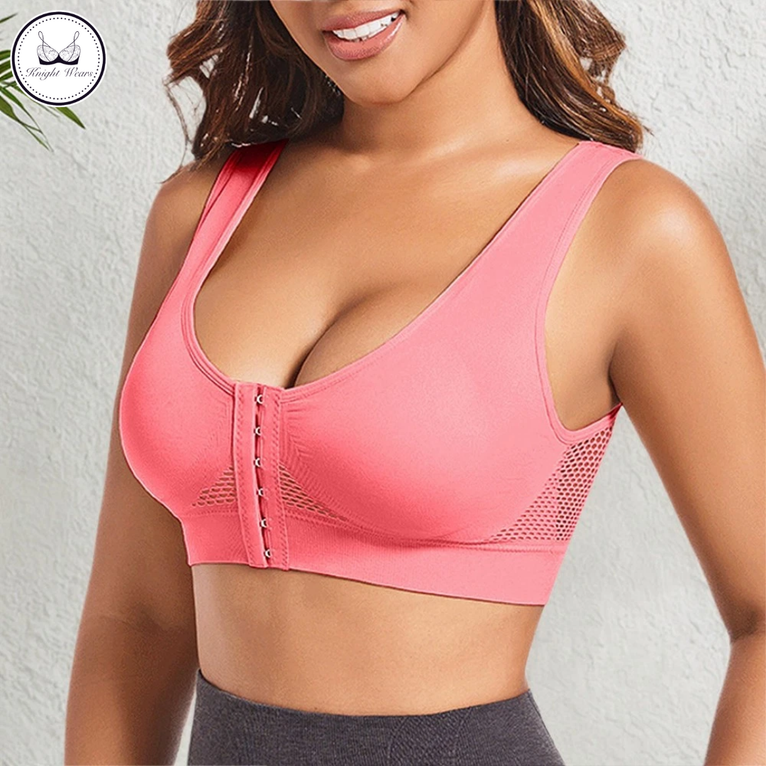 Front Fastening Wireless Pushup Bra