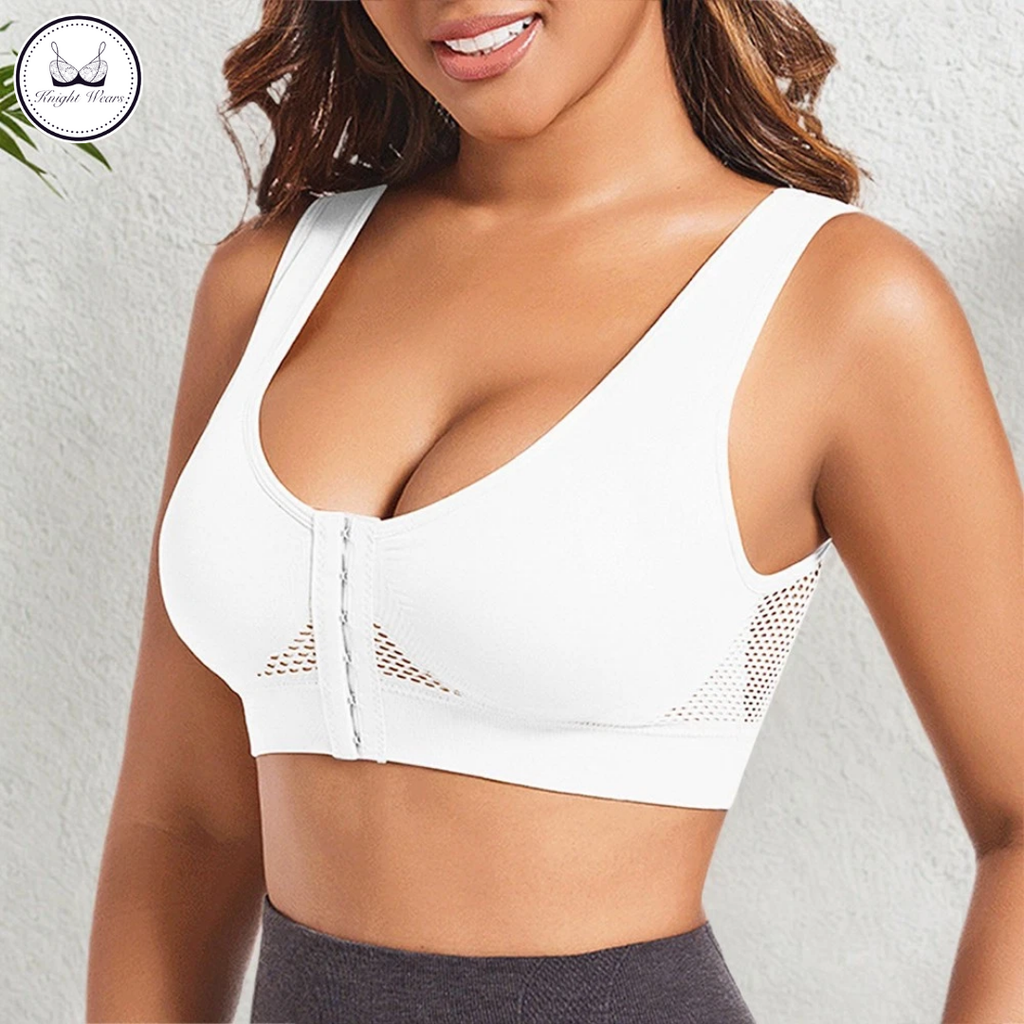 Front Fastening Wireless Pushup Bra