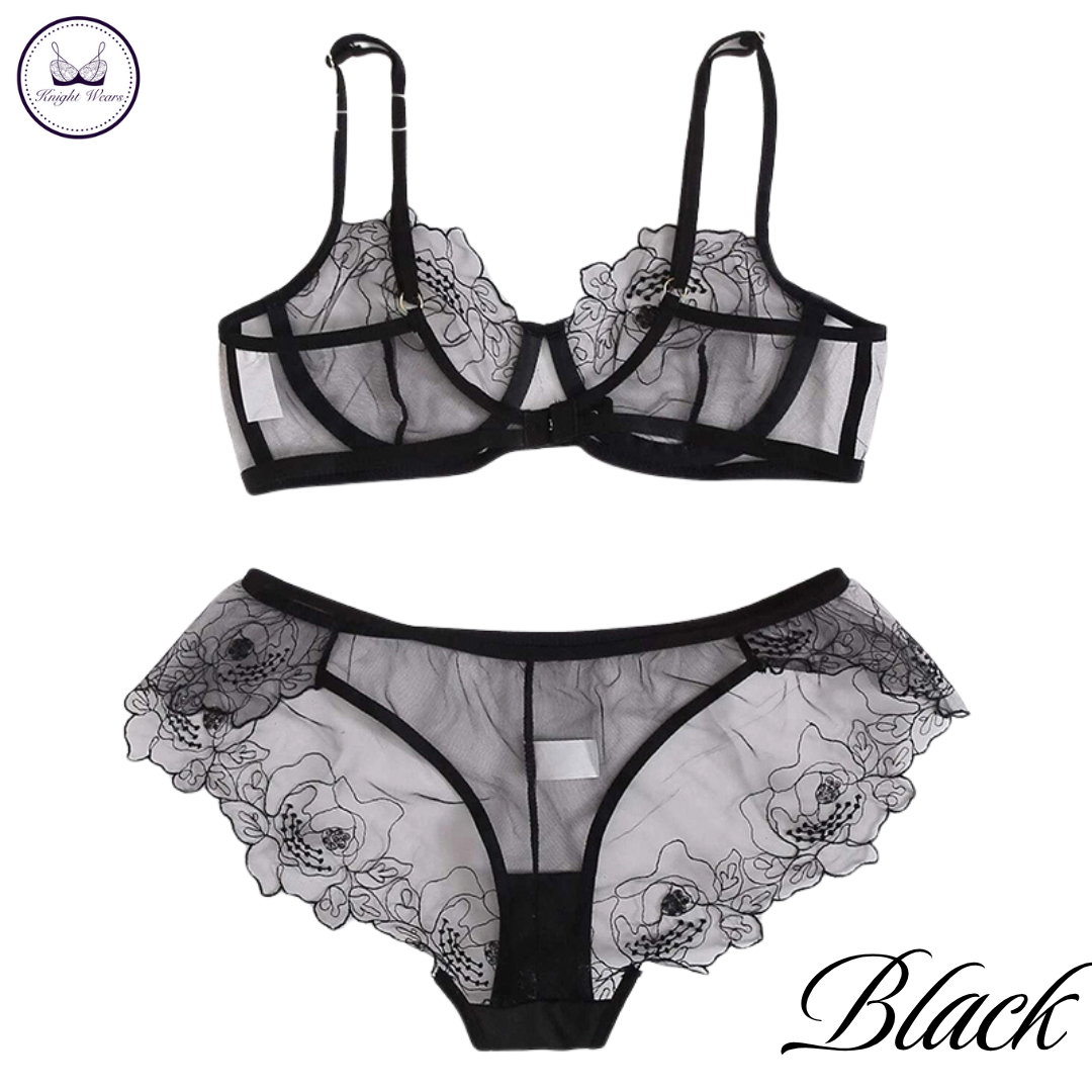 2 PC See Through Lingerie Set