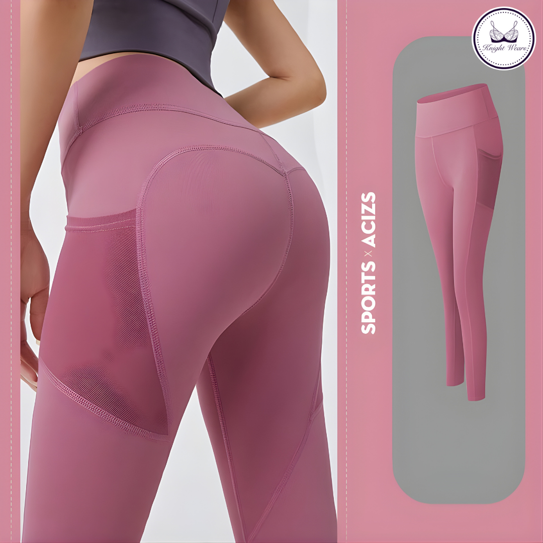 High-Waist Yoga Pants – Tummy Control Leggings