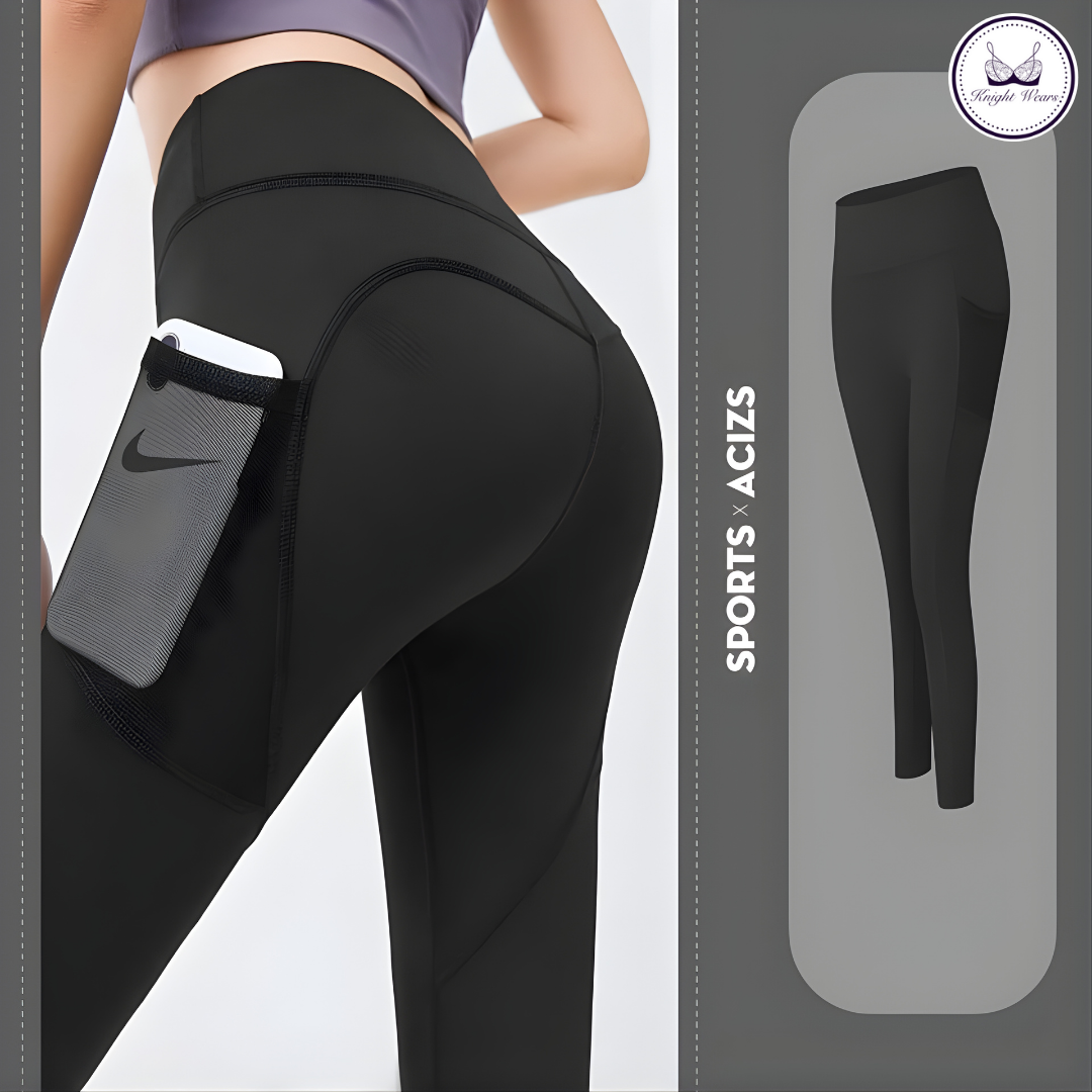 High-Waist Yoga Pants – Tummy Control Leggings