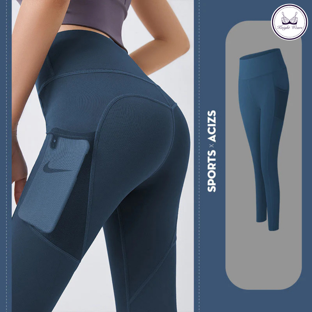 High-Waist Yoga Pants – Tummy Control Leggings