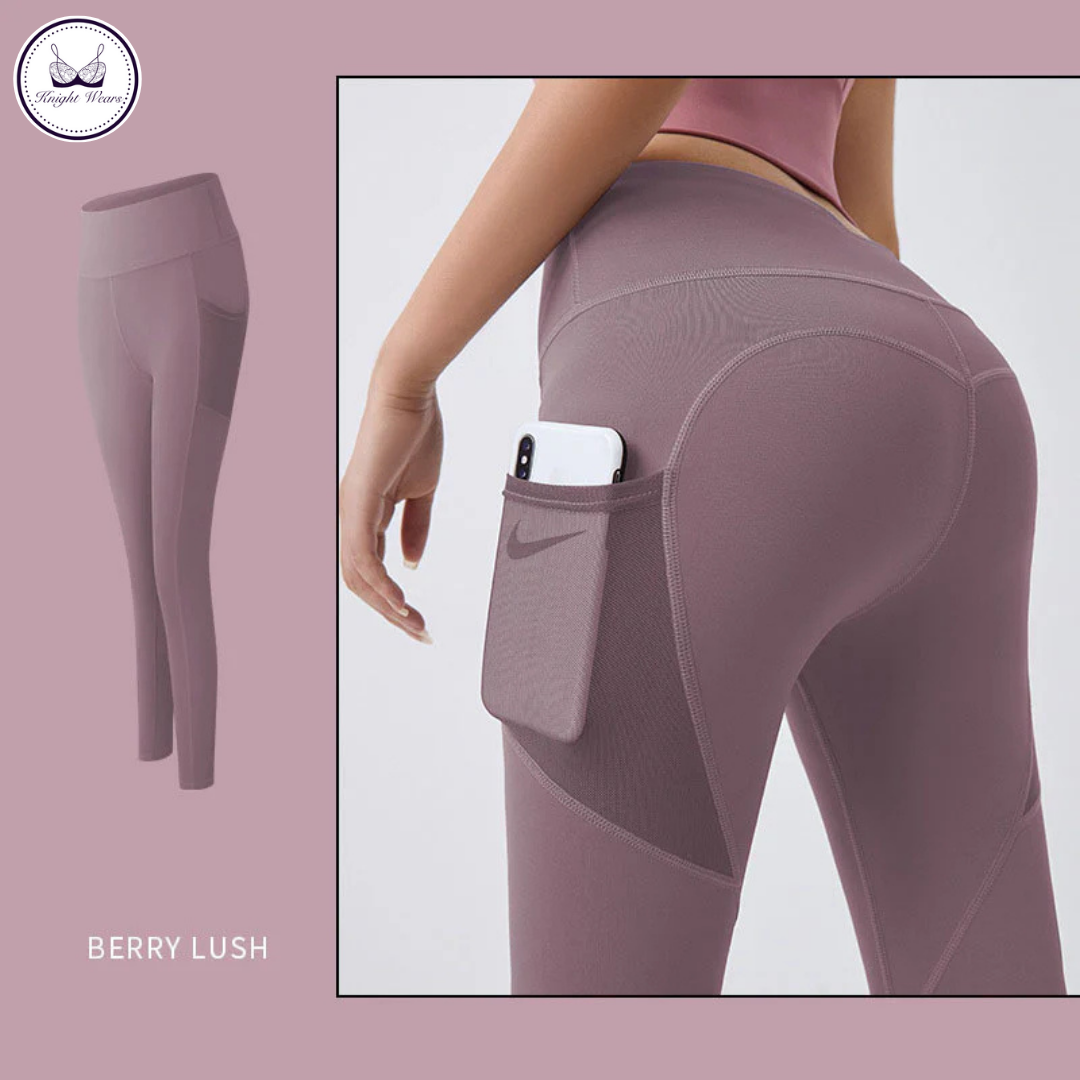 High-Waist Yoga Pants – Tummy Control Leggings