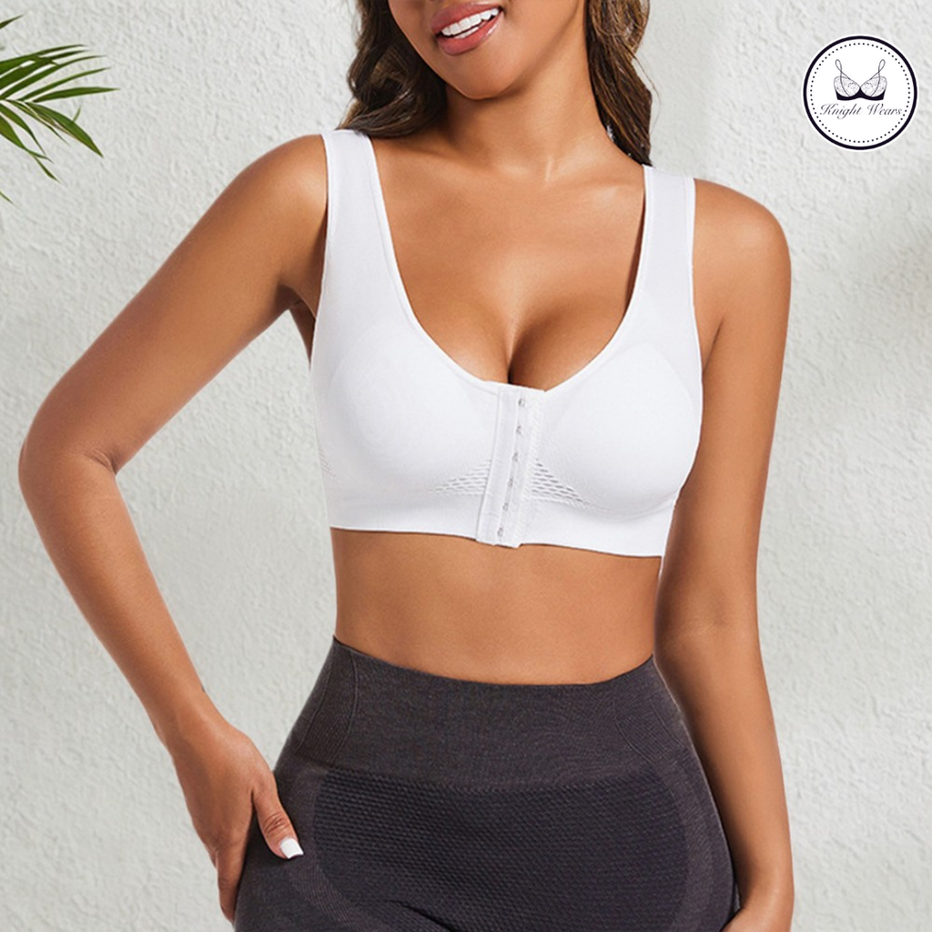 Front Fastening Wireless Pushup Bra