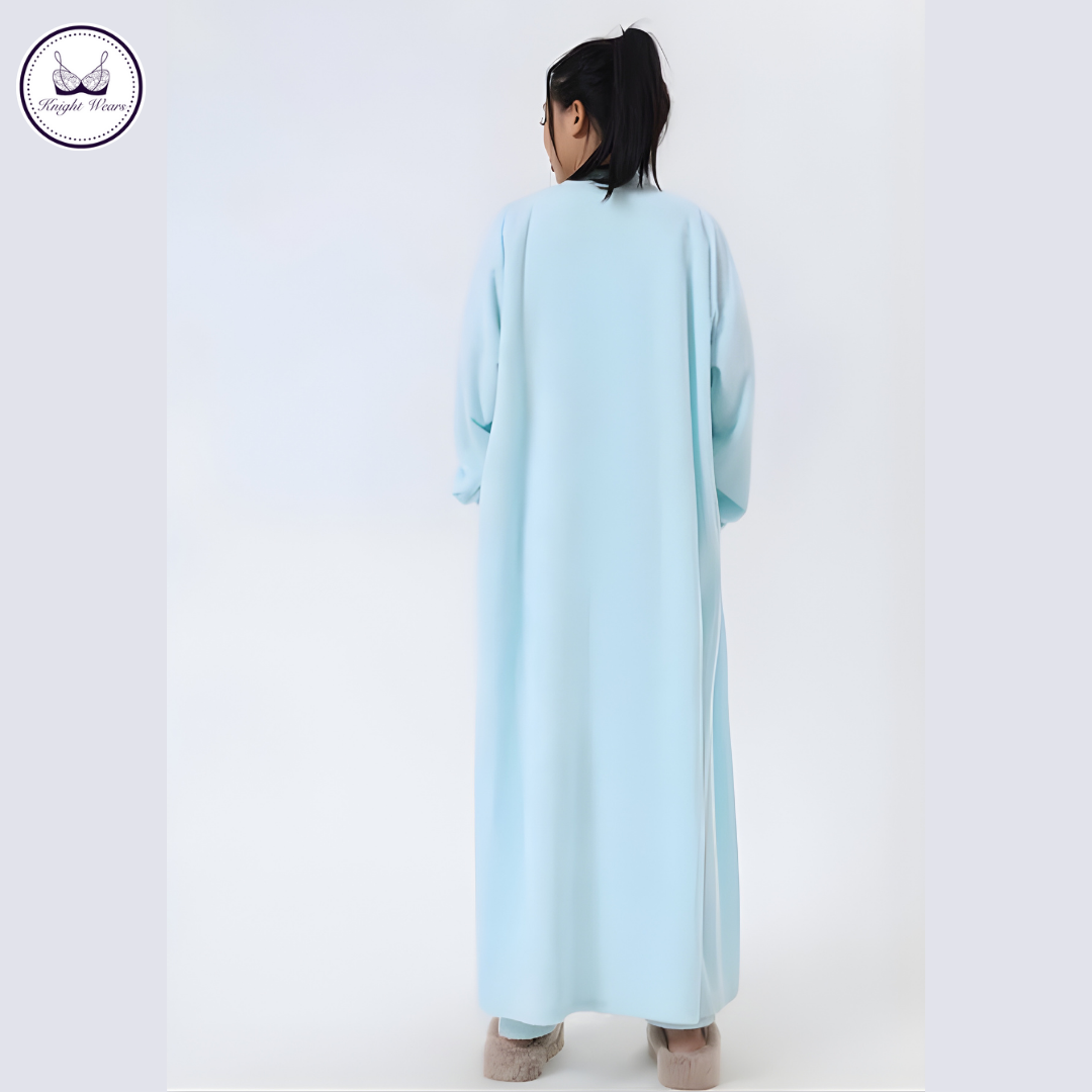 Cozy Winter Lounge Set – Top, Pants & Cardigan