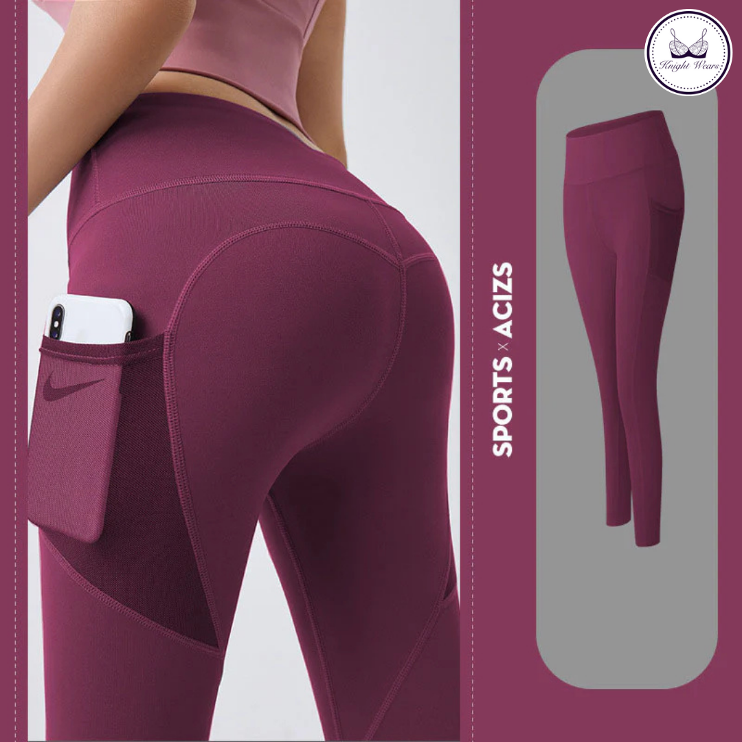 High-Waist Yoga Pants – Tummy Control Leggings